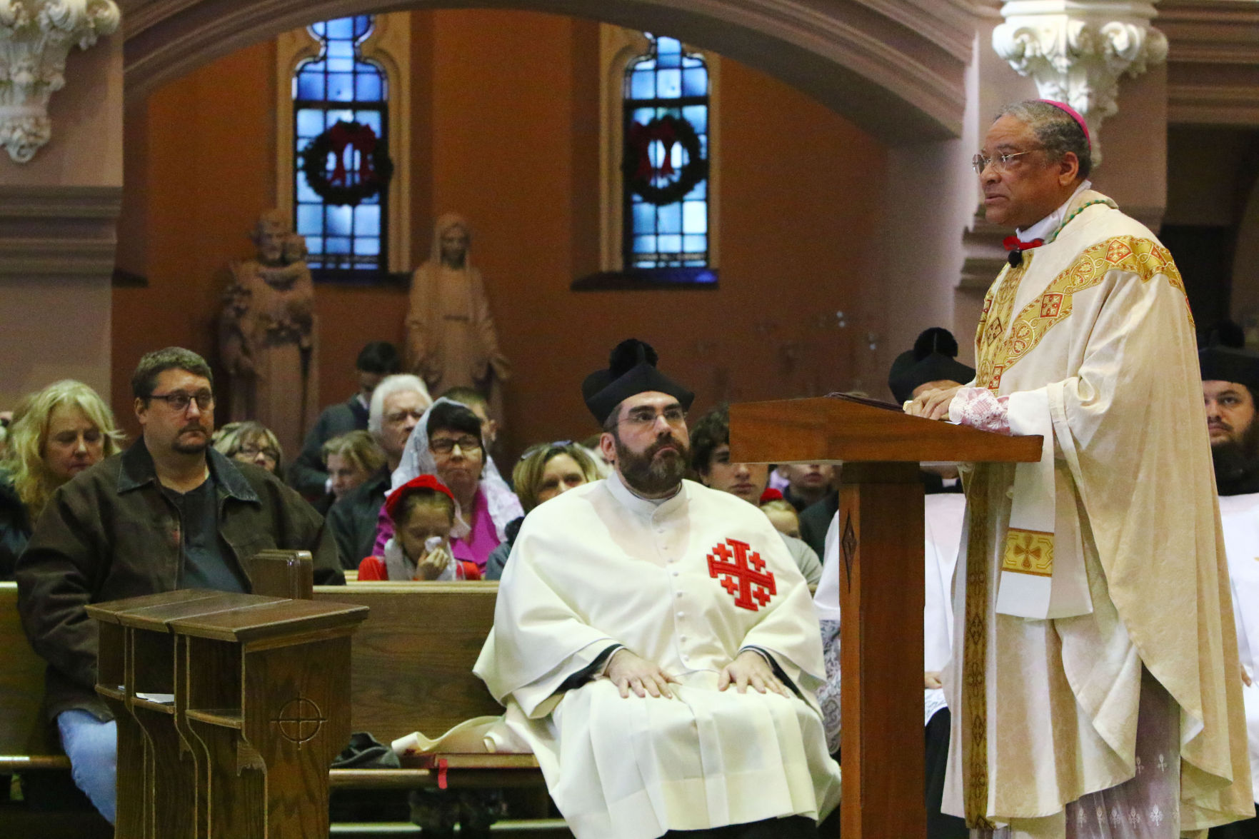 Pontifical Latin Mass at Cathedral of the Holy Angels